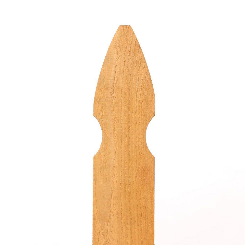 5/8 in. x 3-1/2 in. x 3-1/2 ft. Western Red Cedar French Gothic Fence Picket (13-Pack) price history on PriceWatchPro
