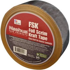1.89 in. x 50.3 yds. Foil-Scrim-Kraft Insulation Duct Tape