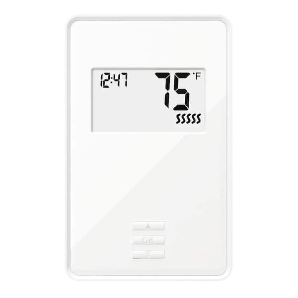QuietWarmth Digital Non-Programmable Thermostat with Built-in GFCI