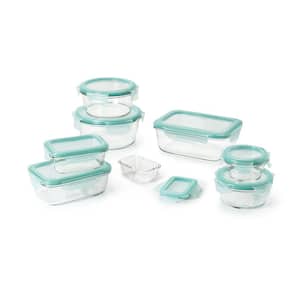 Good Grips 16-Piece Smart Seal Glass Container Set