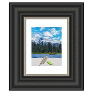 Ballroom Black Silver Picture Frame Opening Size 11 x 14 in. (Matted To 8 x 10 in.)