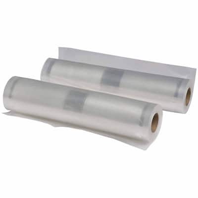 FoodSaver 11 in. x 16 ft. Vacuum Seal Roll (2-Pack) 547730 - The Home Depot