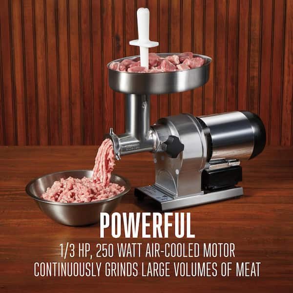 Weston Deluxe Meat Grinder 36-2201-W - The Home Depot