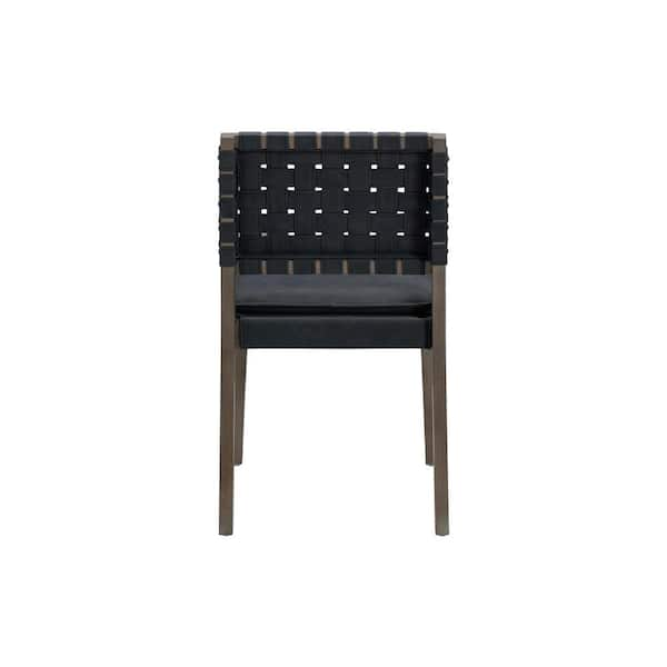 Cohen woven detail online chair