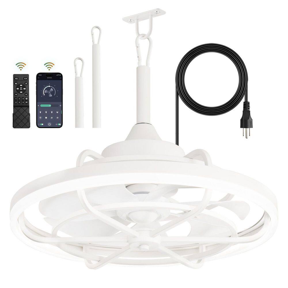 20 in. Outdoor Ceiling Fan with Lights for Patios, Waterproof Plug in Ceiling Fan with Remote& APP, 3CCT Dimmable price history on PriceWatchPro