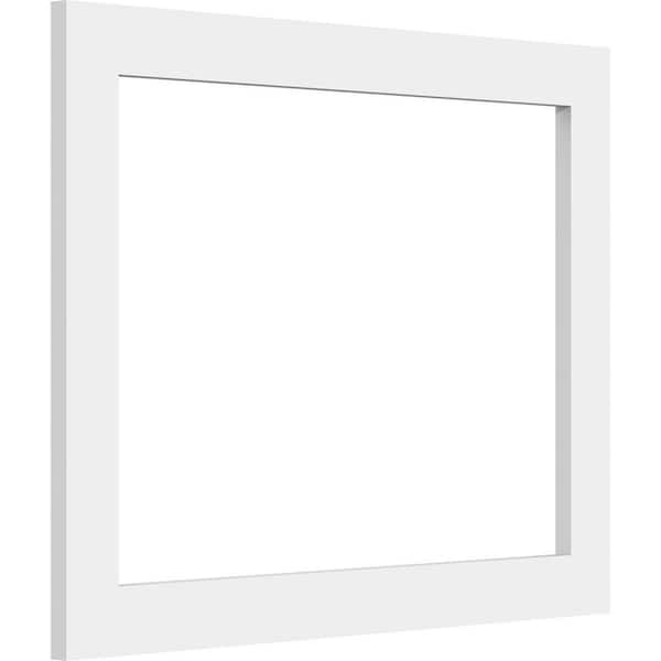 Ekena Millwork 18"W x 14"H x 3/8"P Prescott Decorative Wall Panel (Two-Piece)