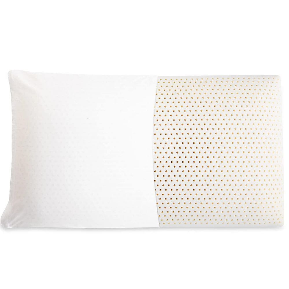 Standard 100% Natural Premium Latex Pillow, Relieve Pressure, Bed Pillow fo