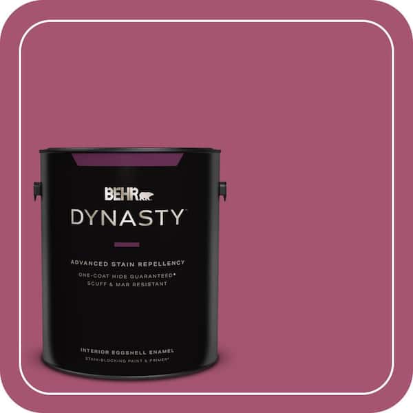 BEHR DYNASTY 1 gal. #110B-6 Cran Brook Eggshell Enamel Interior Stain-Blocking Paint & Primer