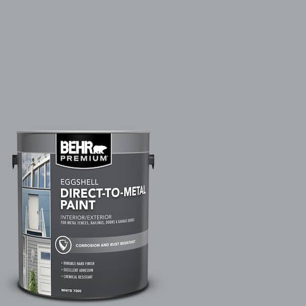 1 gal. #PPU26-19 Chance of Rain Eggshell Direct to Metal Interior/Exterior Paint