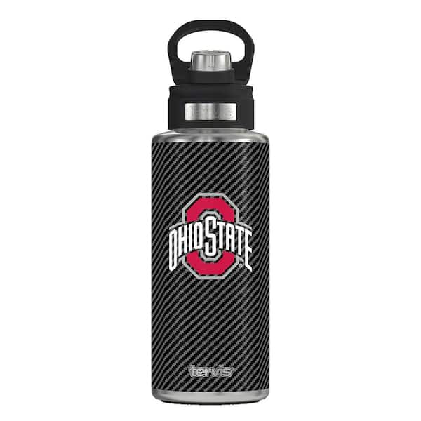 Tervis CL OHIO ST CFIBER 32 oz. Stainless Steel Wide Mouth Water Bottle Powder Coated Standard Lid