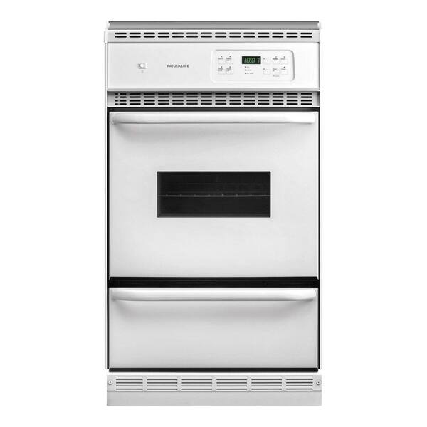 Frigidaire 24 in. Single Gas Wall Oven Self-Cleaning in White