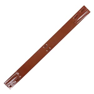4 ft. Brown Steel Edging with 4 Stakes