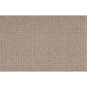 Shenadoah - Stone - Brown 12 ft. 24 oz. Wool Loop Installed Carpet