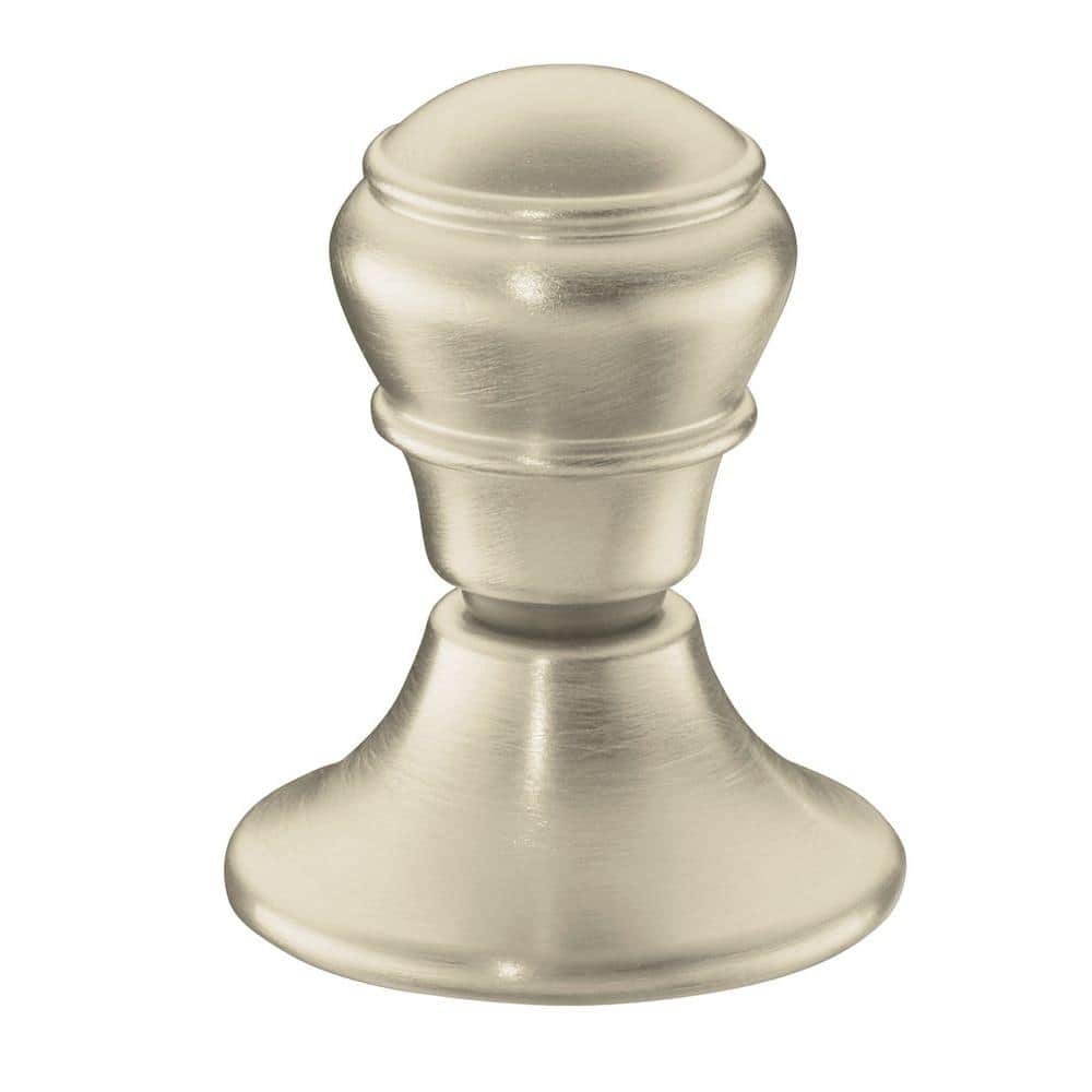 Lift Knob Flush Actuator in Vibrant Brushed Nickel