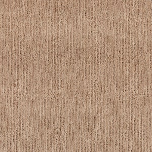 Smooth Summer Windfresh Beige 37 oz Polyester Pattern Installed Carpet