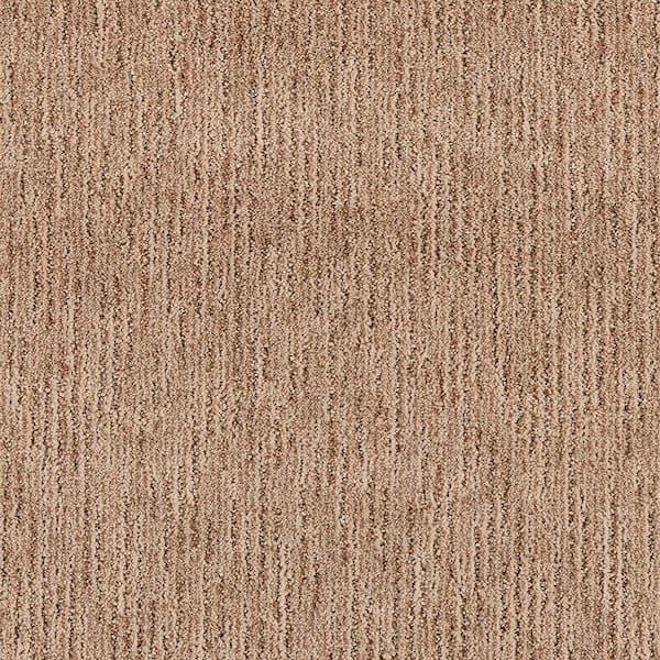 Home Decorators Collection Smooth Summer Windfresh Beige 37 oz Polyester Pattern Installed Carpet