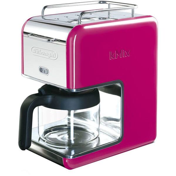 DeLonghi kMix 5-Cup Coffee Maker in Magenta-DISCONTINUED