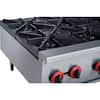 Padela Hotplate, counter top, gas, 24''W x 27-3/5''D x 13