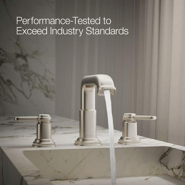 KOHLER Numista 8 in. Widespread Double Handle Bathroom Faucet in