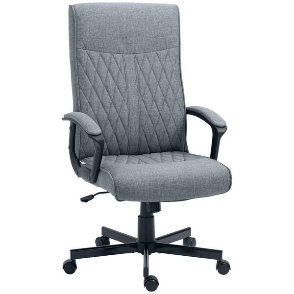 Vinsetto Ergonomic Office Chair 360 Swivel Breathable Fabric Computer