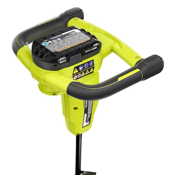 RYOBI - ONE+ 18V Cordless Earth Auger with 3 in. Bit, 2.0 Ah Battery and Charger