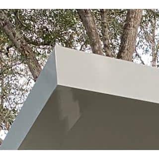 White Aluminum 16' x 10' Insulated Roof Patio Cover