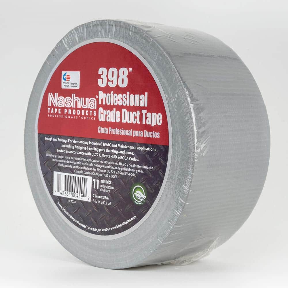 Nashua 396 Pro Grade Silver Duct Tape 1.89-in x 30 Yard(s) in the