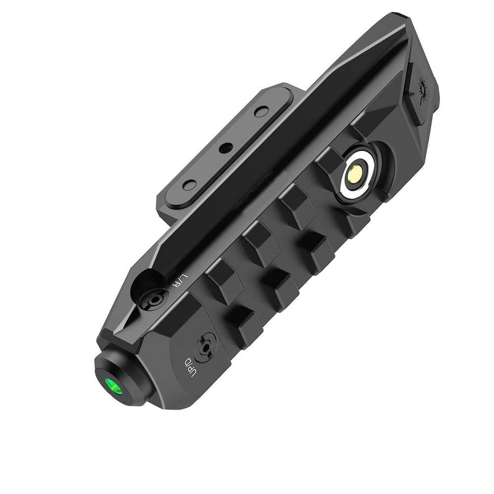 Lukyamzn Picatinny/MLOK Mounted Green/Red/Blue Laser Sight Screen