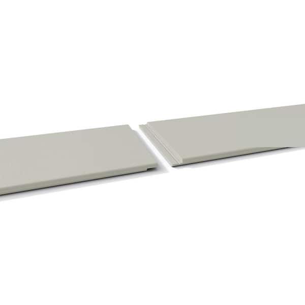 3/8 in. x 8 in. x 16 ft. Composite SmartSide ExpertFinish Brushed Smooth Lap Quarry Gray