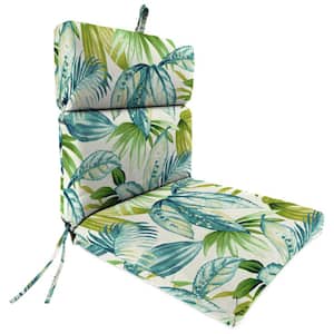 44 in. L x 22 in. W x 4 in. T Outdoor Chair Cushion in Seneca Caribbean