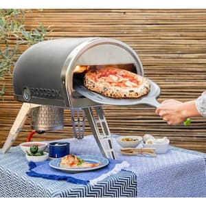 Costway Oven Wood Fire Pizza Maker Grill Outdoor Pizza Oven with Pizza  Stone and Waterproof Cover OP70813 - The Home Depot