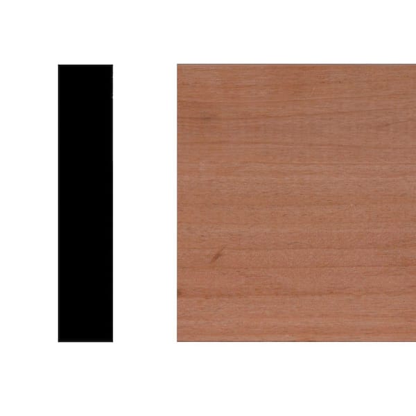 Builder's Choice OP104 3/4 in. x 3-1/2 in. Alder Wood S4S Moulding