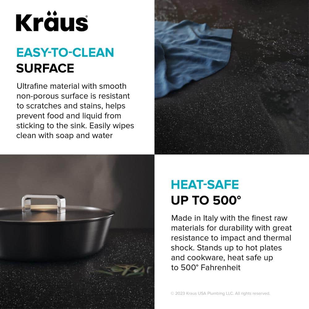 White Granite Composite Single Bowl Kitchen Sink with Accessories