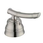 Bamboo Tub and Shower Handle Kit, Brushed Nickel