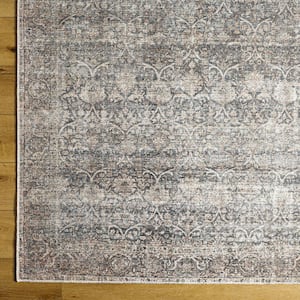 Lorelai Gray Traditional 3 ft. x 8 ft. Indoor Area Rug