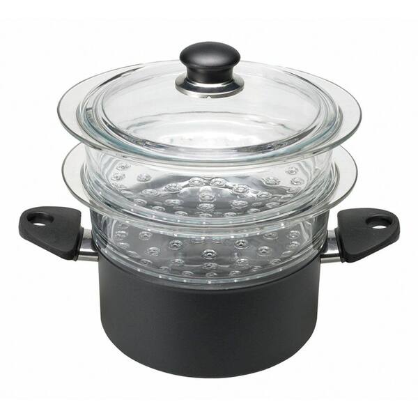 Ballarini Gli Speciali Cuocivapore Glass Steamer Set
