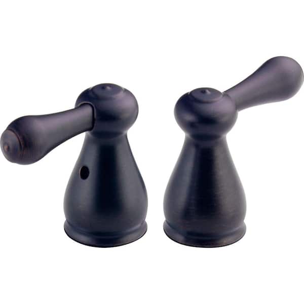 Leland Lever Handles in Venetian Bronze