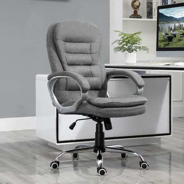 grey adjustable chair