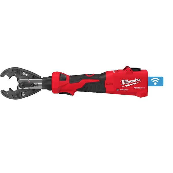 M18 18V Lithium-Ion Cordless FORCE LOGIC 6-Ton Utility Crimper with O-D3 and Cutting Jaws