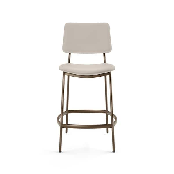 Amisco's Uplift Adjustable Screw Stool with Low Back • Barstool Comforts