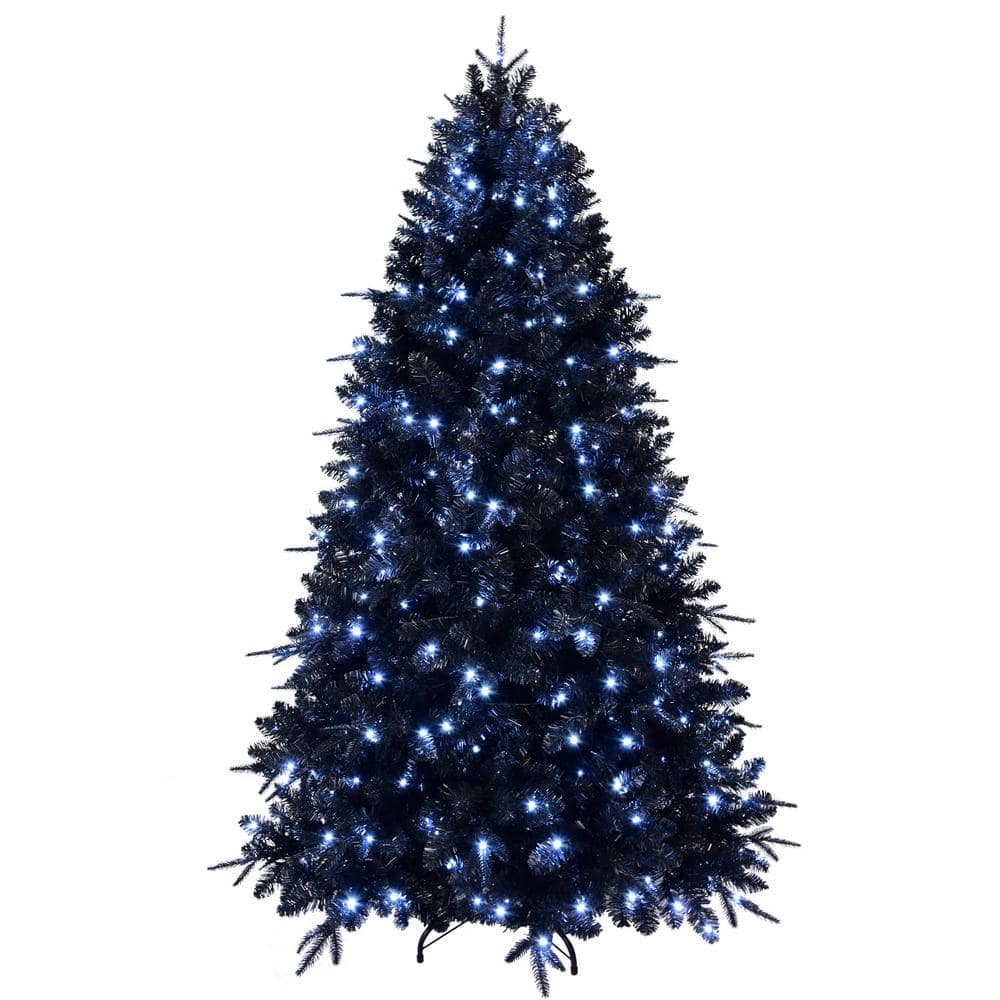 66 in. W x 108 in. H Full Halloween Artificial Arbor Pre-Lit Christmas Tree