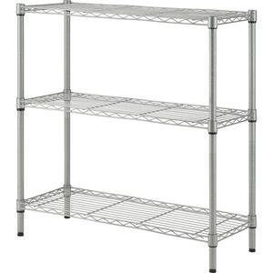 3 Tier Light-Duty Wire Shelving, 1 Each