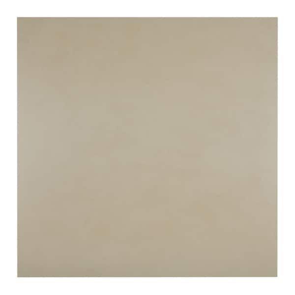 Basics Sand 24 In X 24 In Matte Porcelain Floor And Wall Tile 15 49   Sand Porcelain Tile Bafl0624241p 64 600 