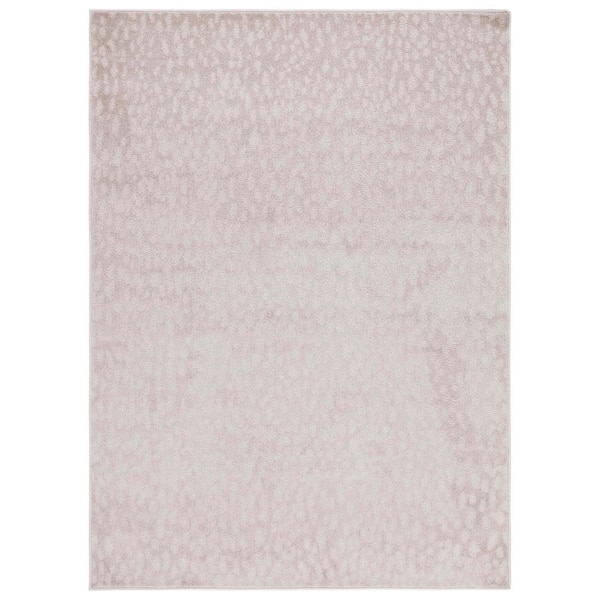 SAFAVIEH Pattern and Solid Beige 5 ft. x 8 ft. Abstract Geometric Area Rug