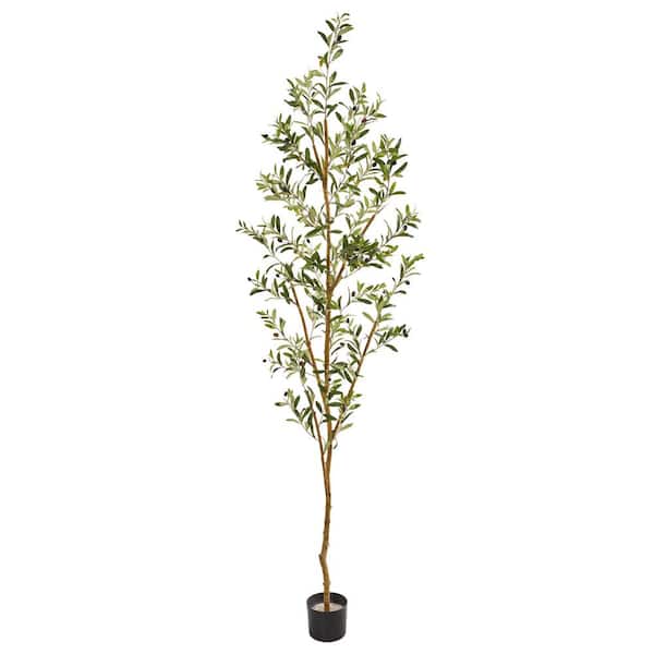 Nearly Natural Indoor 82 in. Artificial Olive Tree
