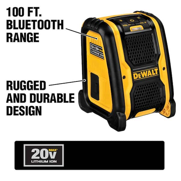 DeWalt 2862993 Lithium-Ion Jobsite Bluetooth Speaker