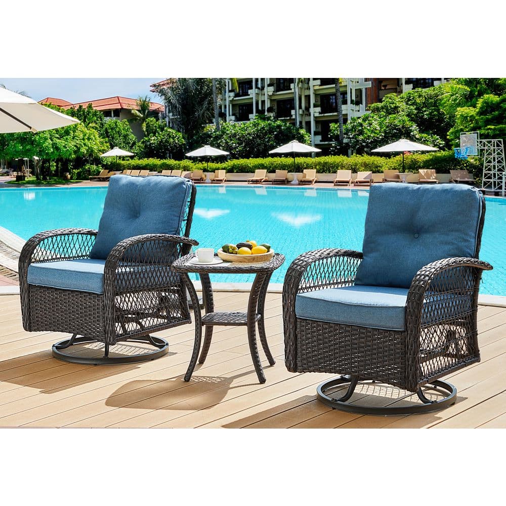 専用WAKE x Setinn Tour Porch 3P Set Yacht Club 3-Piece Chaise Set - TXS110-1
