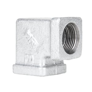 3/4 in. Galvanized Iron 90° FPT x FPT Square Elbow Fitting
