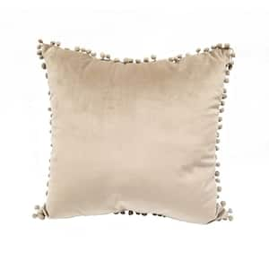 Harper Lane Malee Marble Throw Pillow, Yellow, 18x18