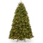 6 ft. Feel Real Newberry Spruce Hinged Tree with 600 Clear Lights